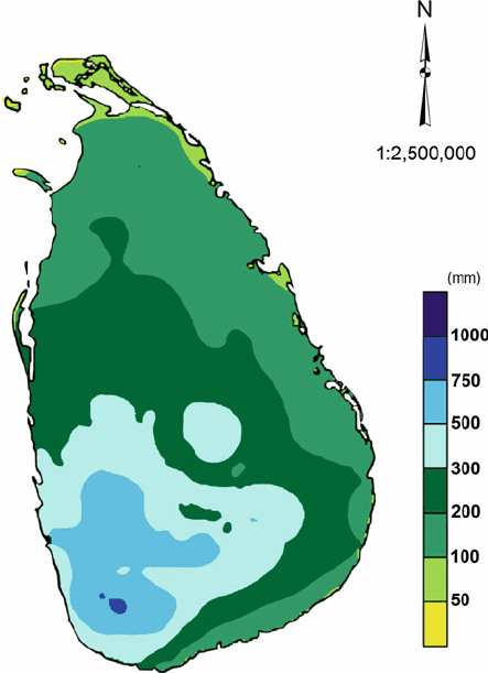 First Inter Monsoon Weather in Sri Lanka
