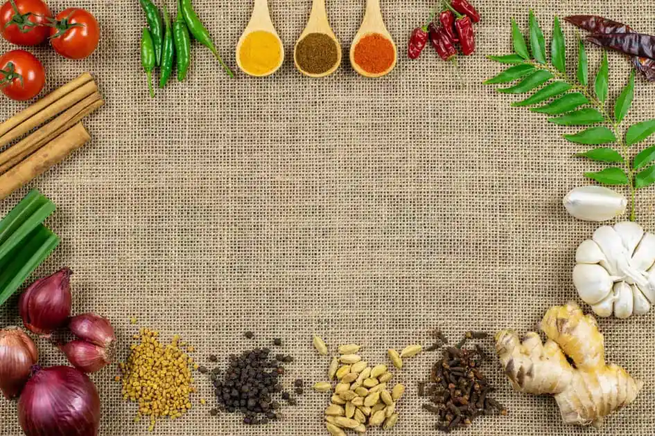 Common ingredients including spices in Sri Lanka