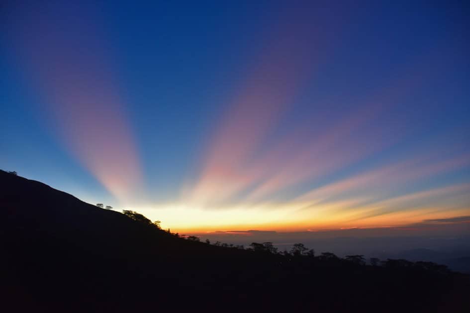 Sun Rise in Haputale