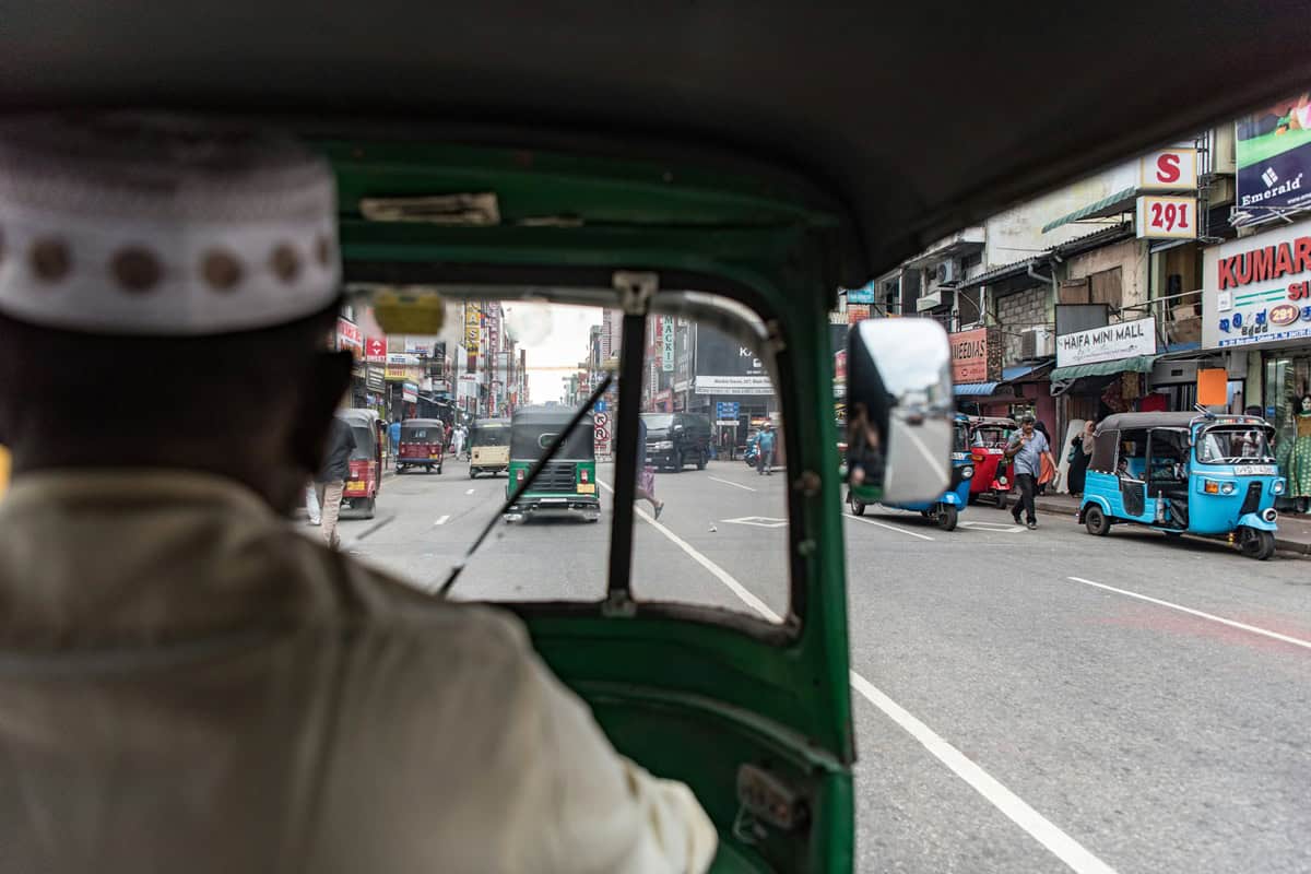 Tuk-tuk Ride in Colombo