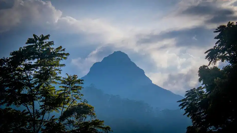 View of Adam's Peak from Hatton