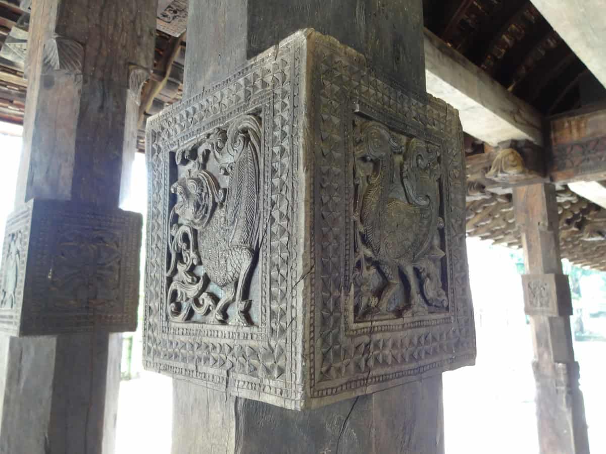 Wooden Carvings Embekke Temple