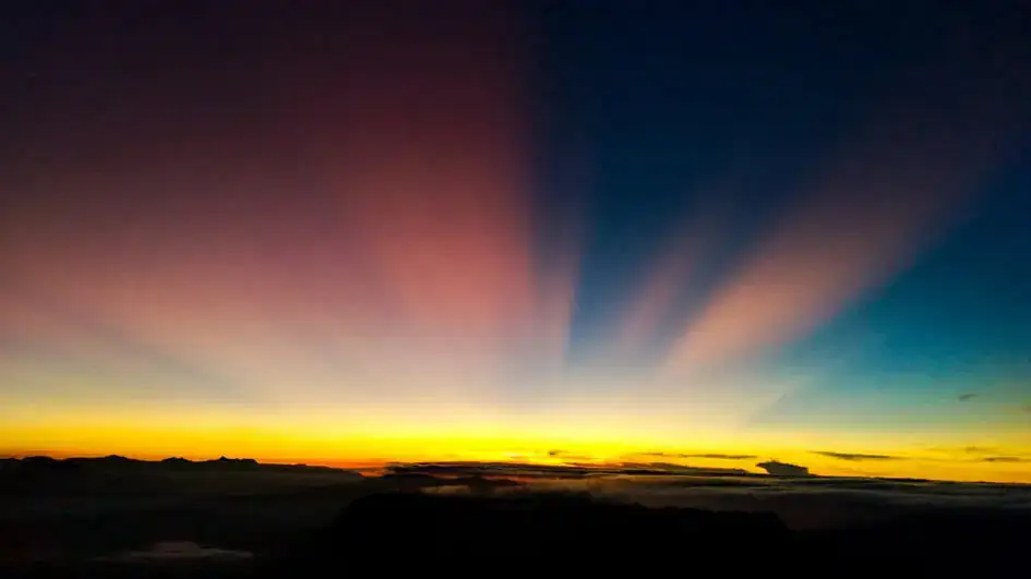 Sunrise from Adam's Peak