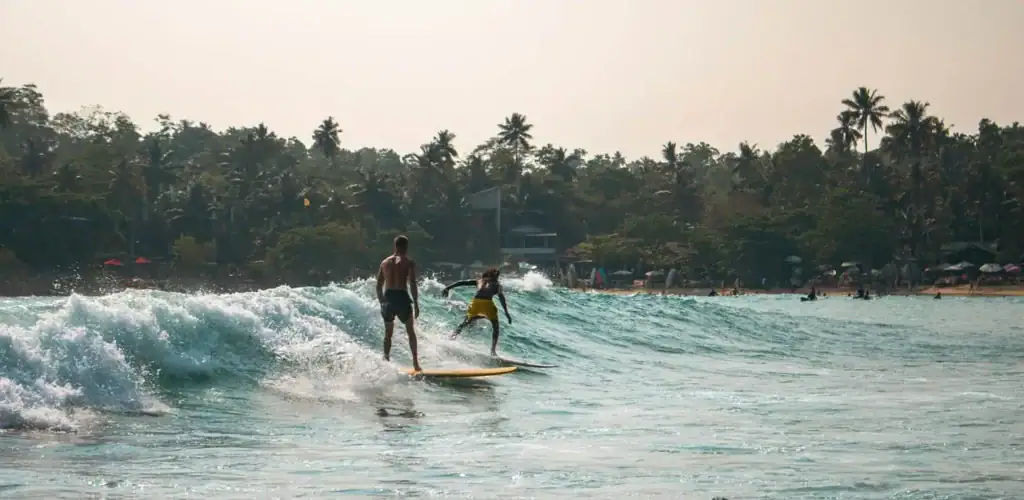 Surfing - Hiriketiya Beach