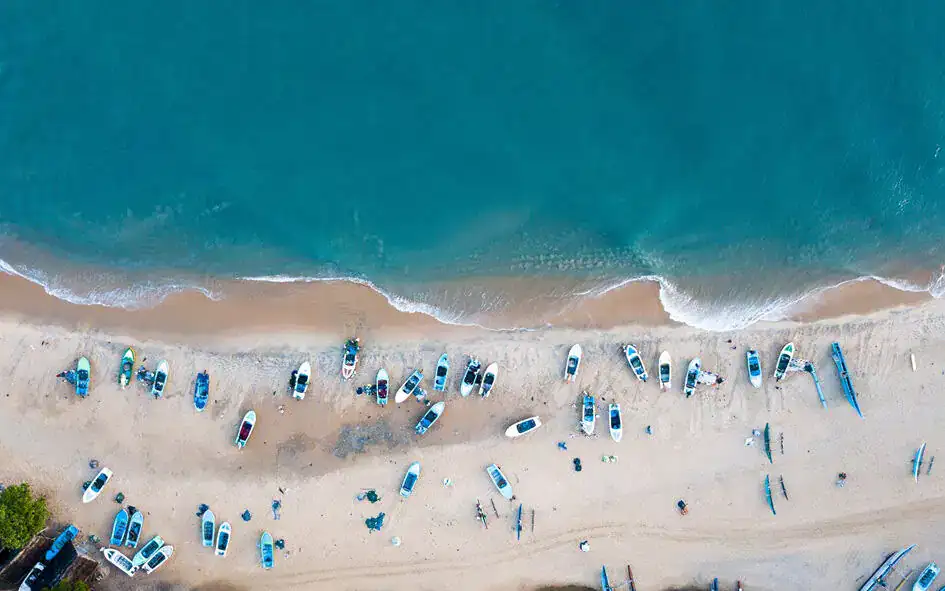 Aerial View of Arugam Bay Beach - Sri Lanka Travel Itinerary