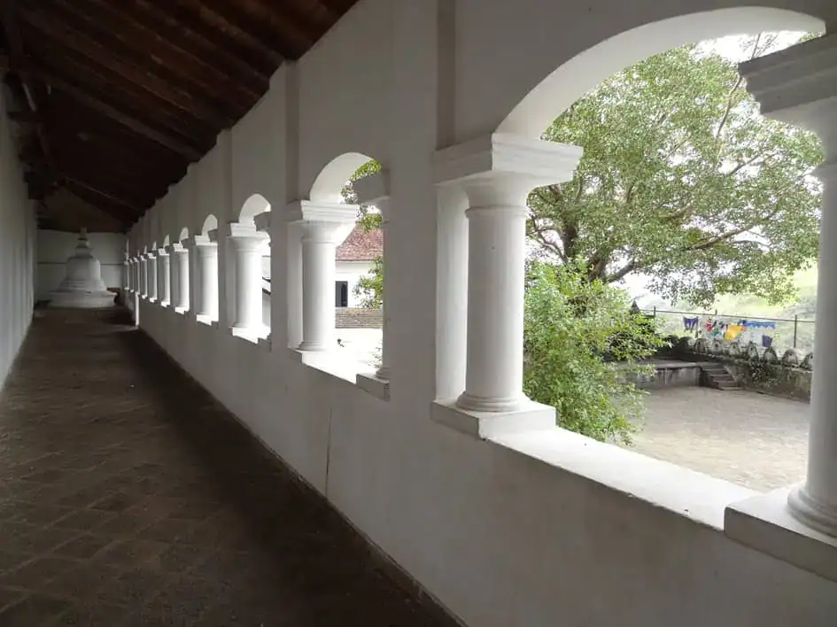 Exterior of Dambulla Cave Temple