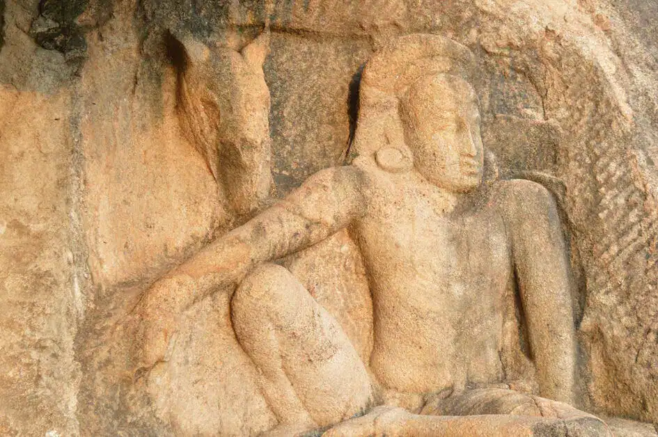 Stone Carvings - Isurumuniya Rock Temple