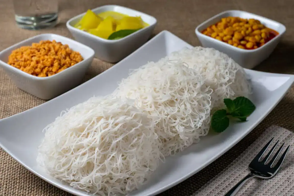 String Hoppers or Idiyappam