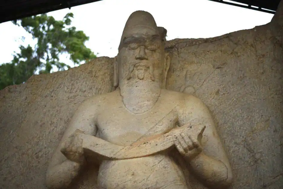The Statue of King Parakramabahu - Polonnaruwa