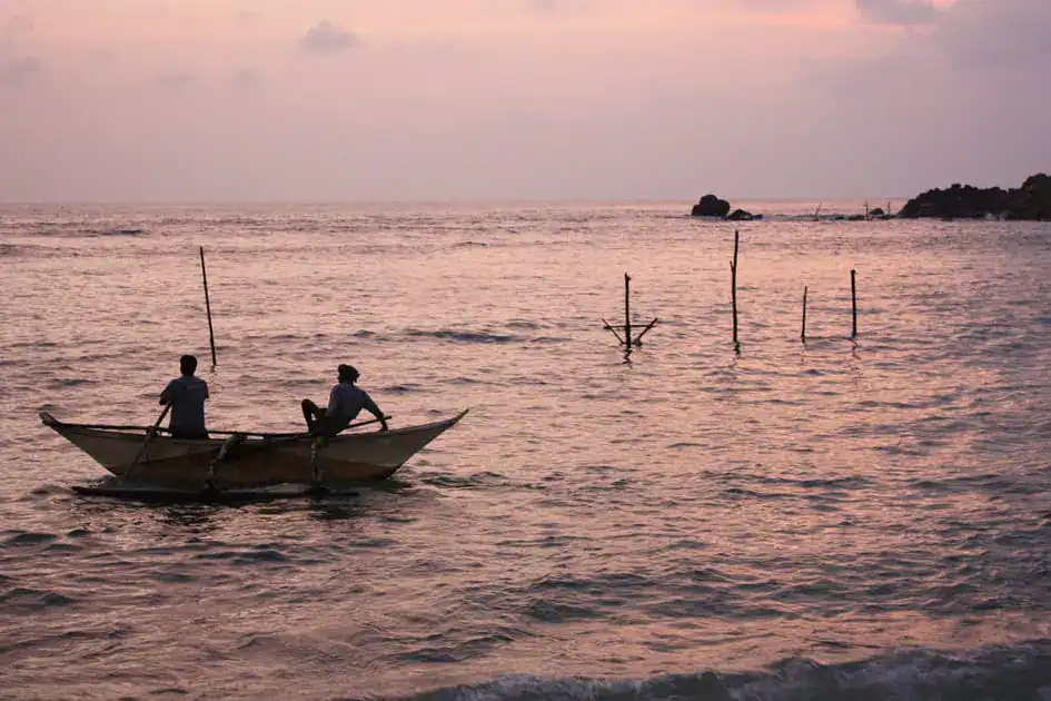 Traditional Fishing in Mirissa