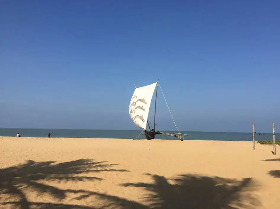 Traditional Fishing Boat - Negombo Beach