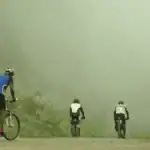 Bikers at the Corbert's Gap - Knuckles Mountain Range