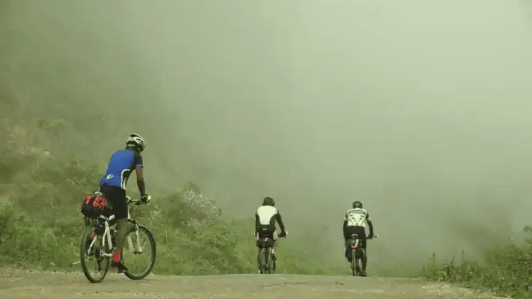 Bikers at the Corbert's Gap - Knuckles Mountain Range