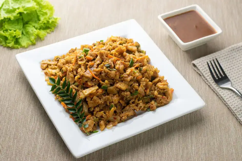 Kottu Roti and Gravy