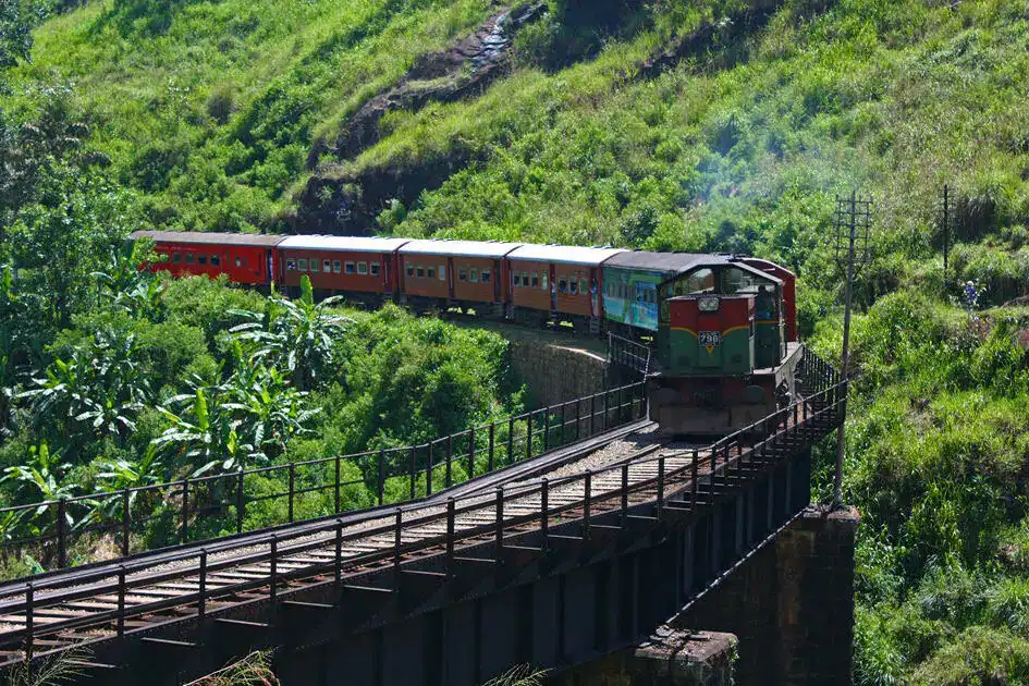 A Train over the Bridge
