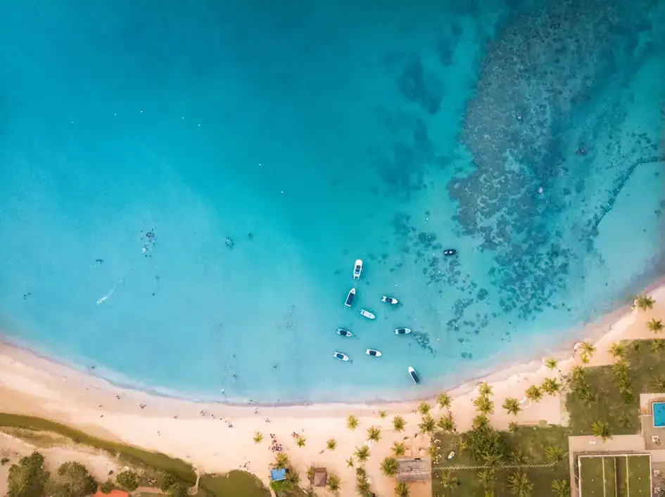 Aerial View of Passikudah