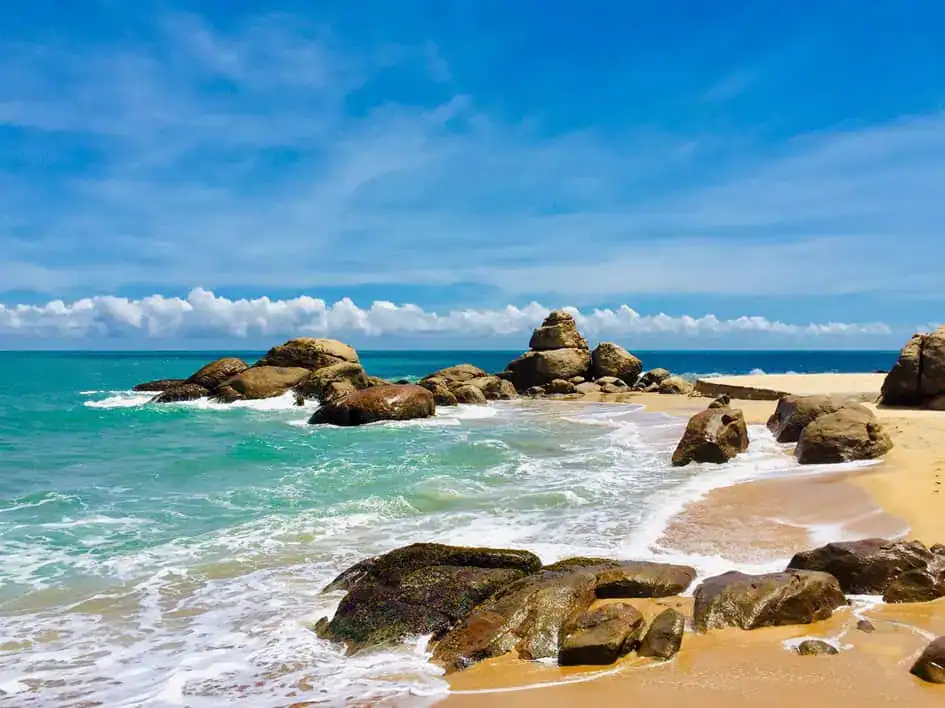 Kottukkal Rock at the Pottuvil Point
