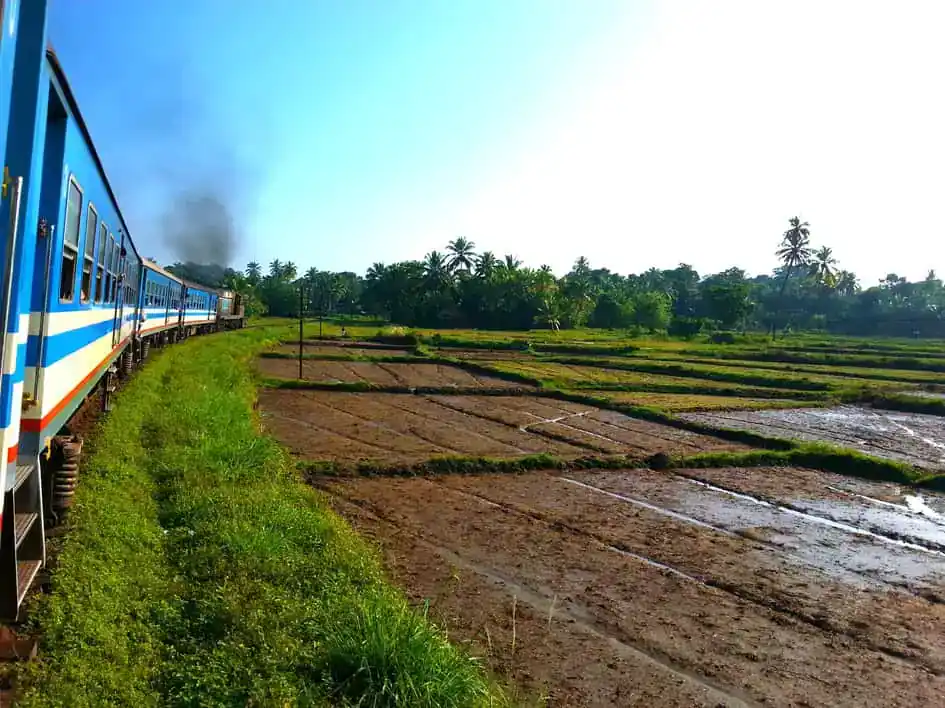 The Batticaloa Train in Pothuhera