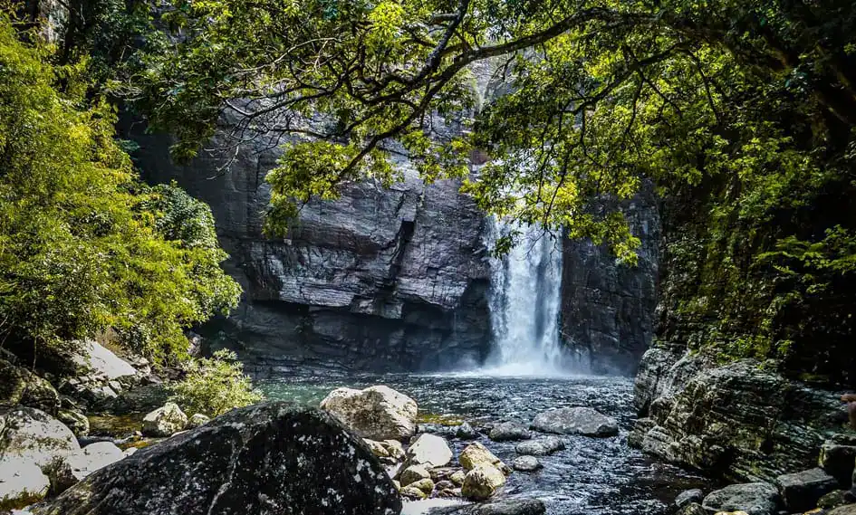 Dumbara Falls, Knuckles Mountain Range