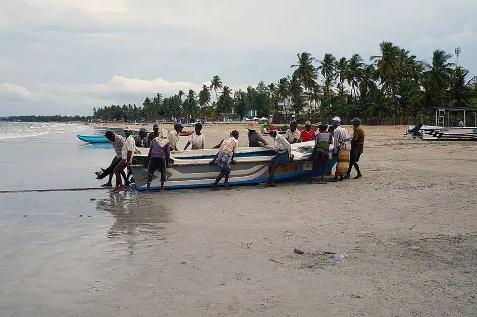 Fishermen - Uppuveli Beach