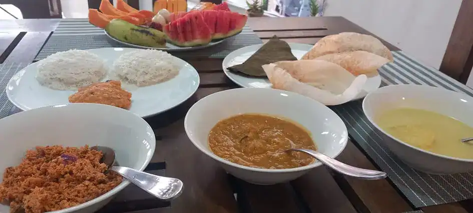Breakfast in Kandy