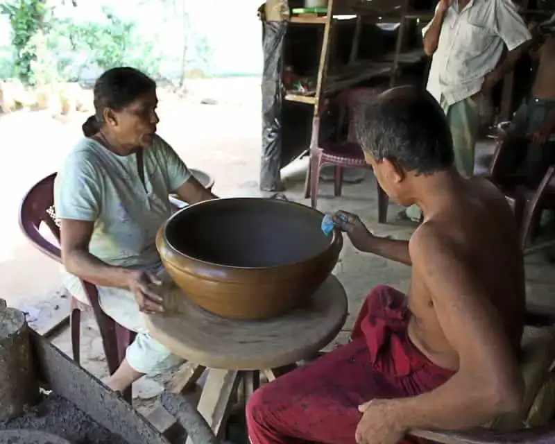 Pottery making