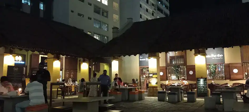 Restaurant Area - Old Dutch Hospital Complex, Colombo