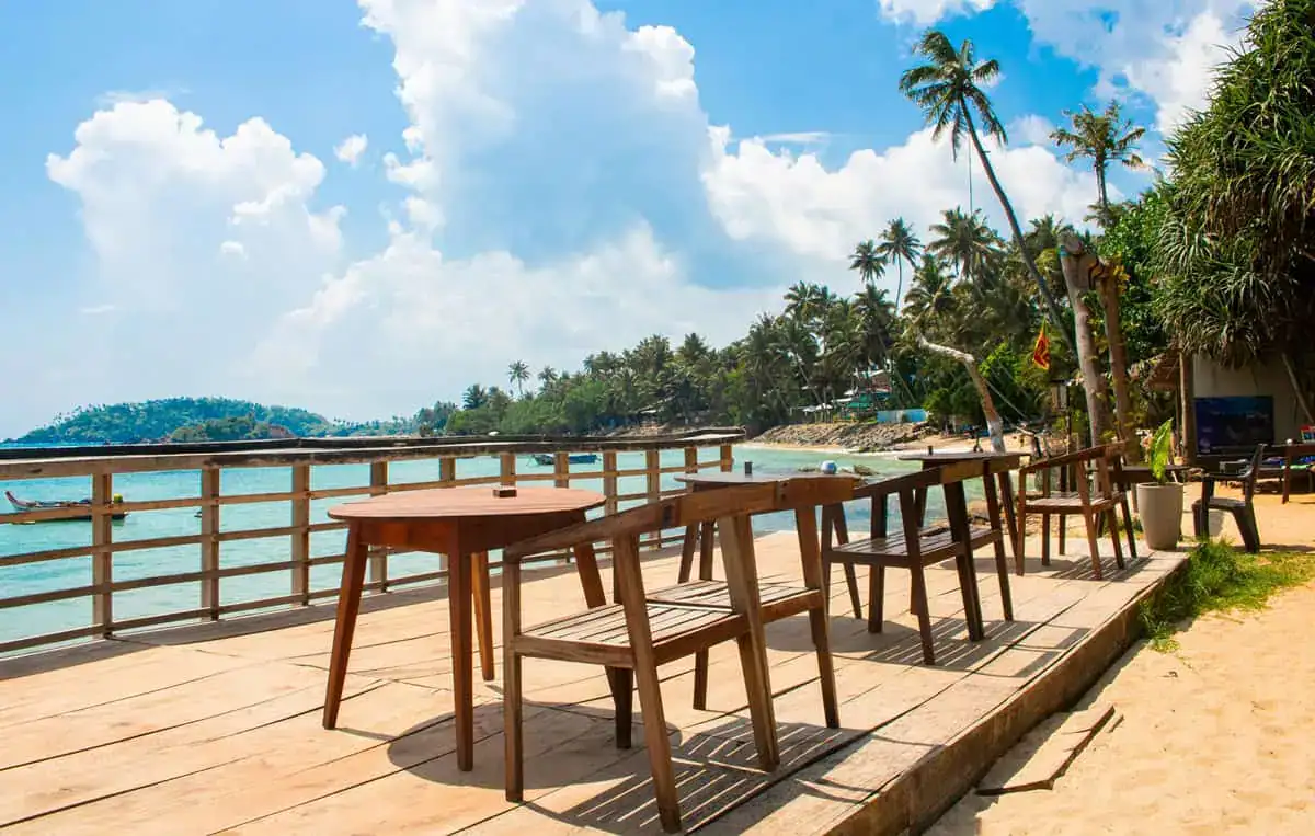 Secret Beach Mirissa - Outdoor Dining