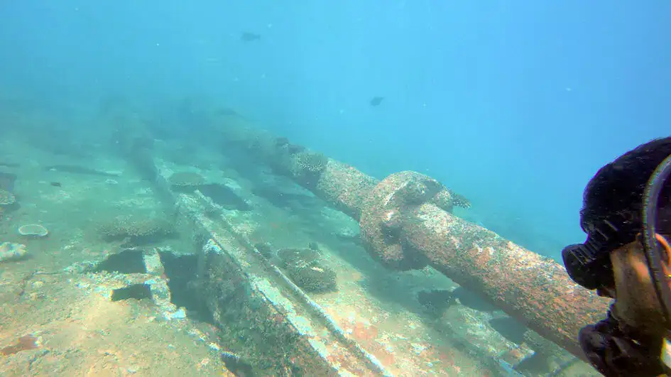 Shipwrecks in Passikudah