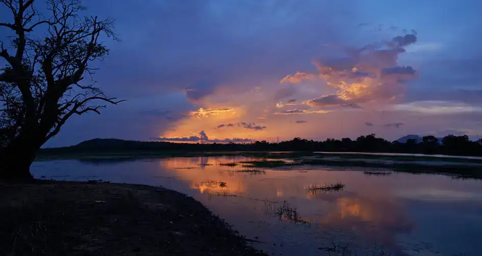 Sunset - Habarana Lake