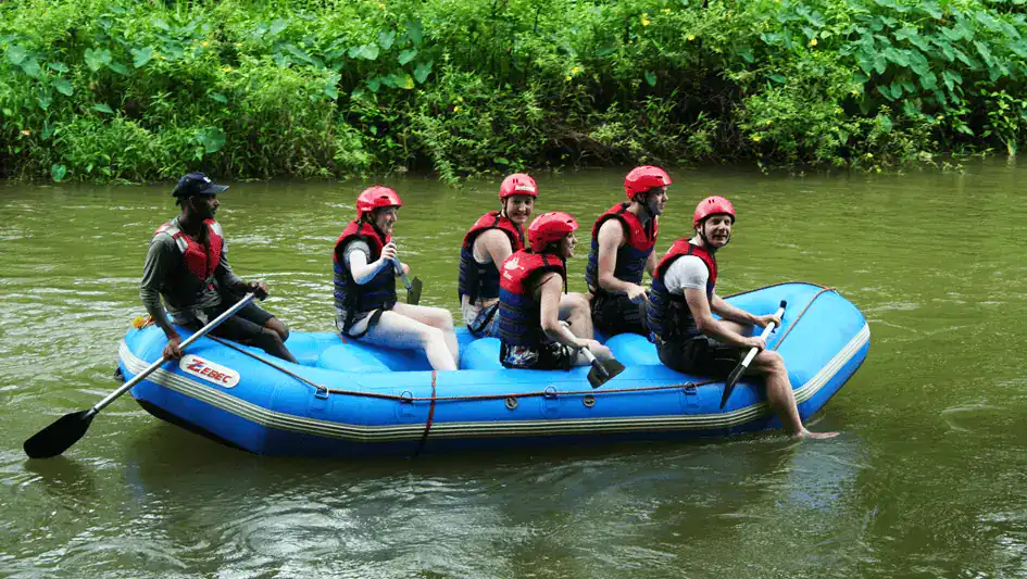 The adventure awaits - White Water Rafting in Kitulgala