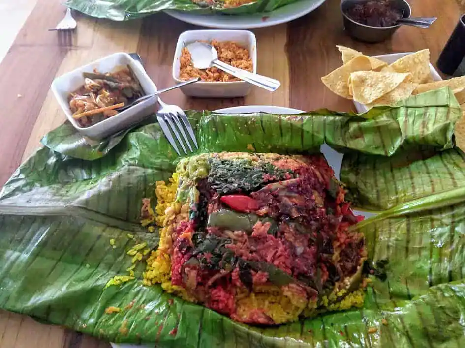 A Lamprais meal - Chill Cafe, Ella