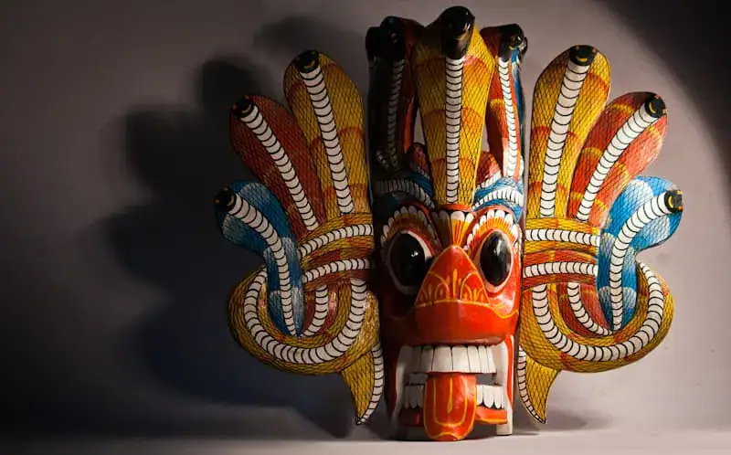 A Naga Raksha Mask