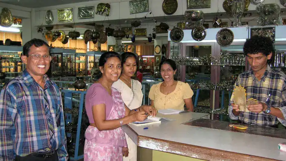 An Art & Craft Shop in Kandy