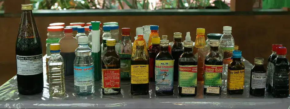Herbal Oils and Drinks - Highland Spice Garden, Matale