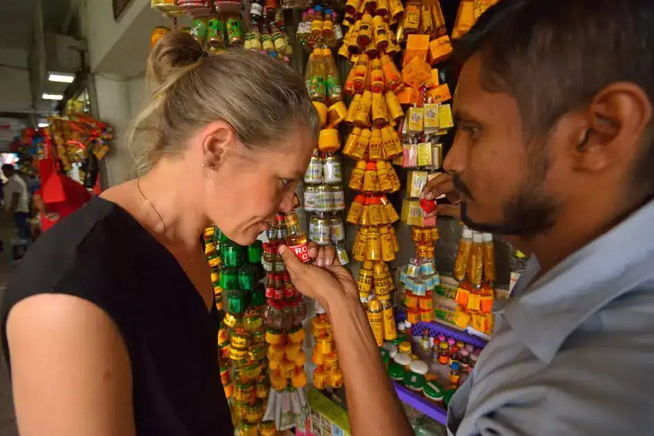 In a spice shop