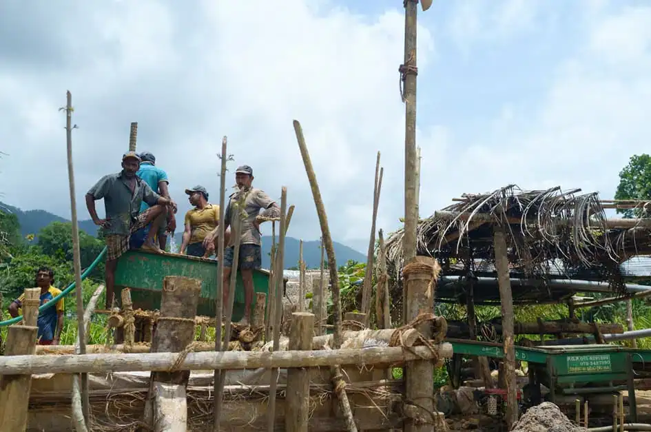 Mining Gems in Ratnapura