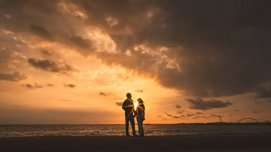 Sunset - Galle Face Green, Colombo - Things to Do in Colombo
