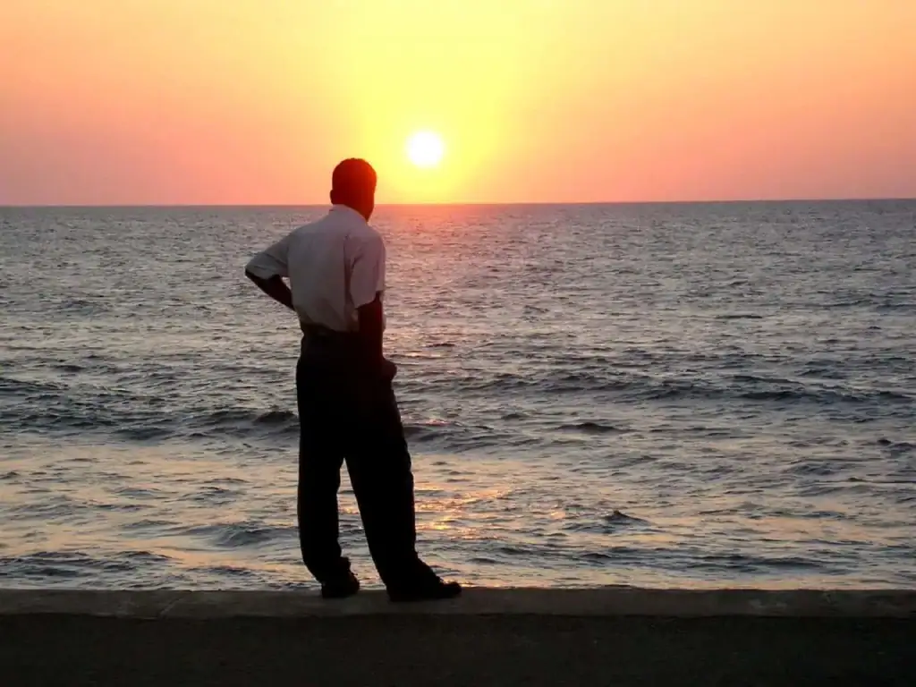 Sunset in Colombo