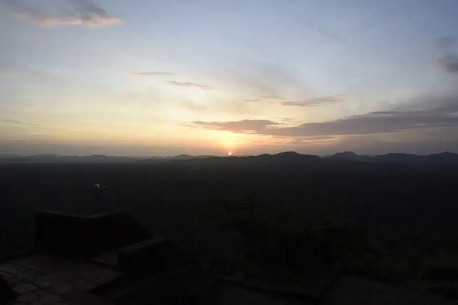 Sunrise from Sigiriya Rock Fortress
