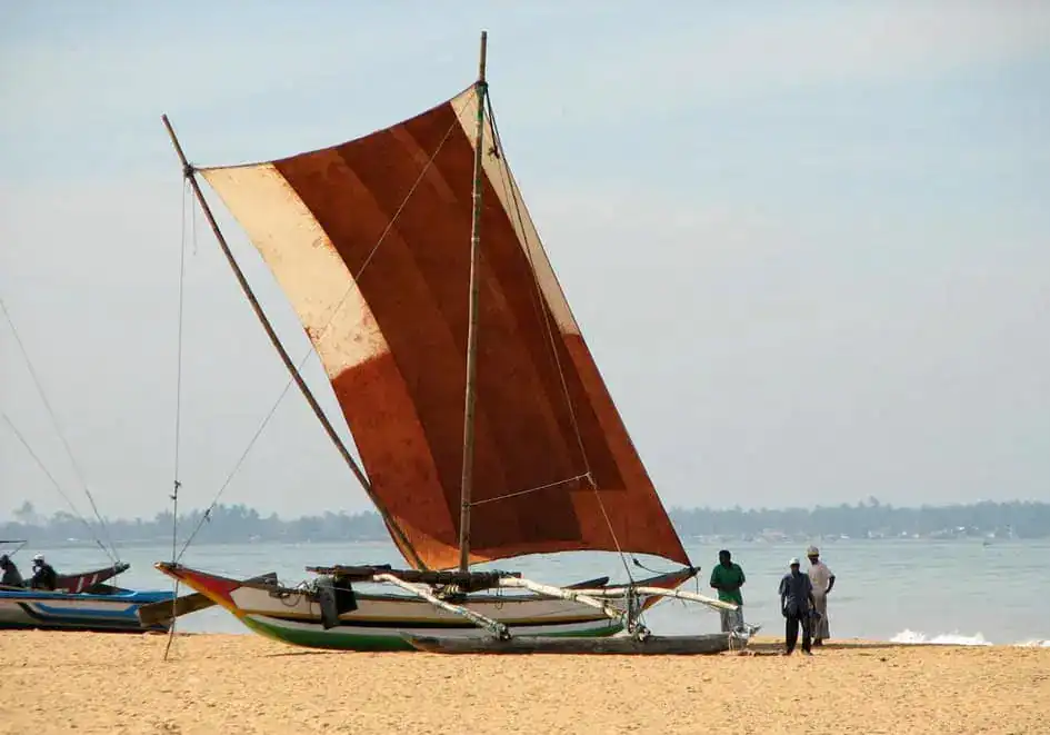 A Traditional Fishing Boat - Negombo
