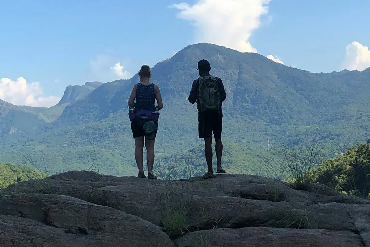 Mountain adventure in Sri Lanka