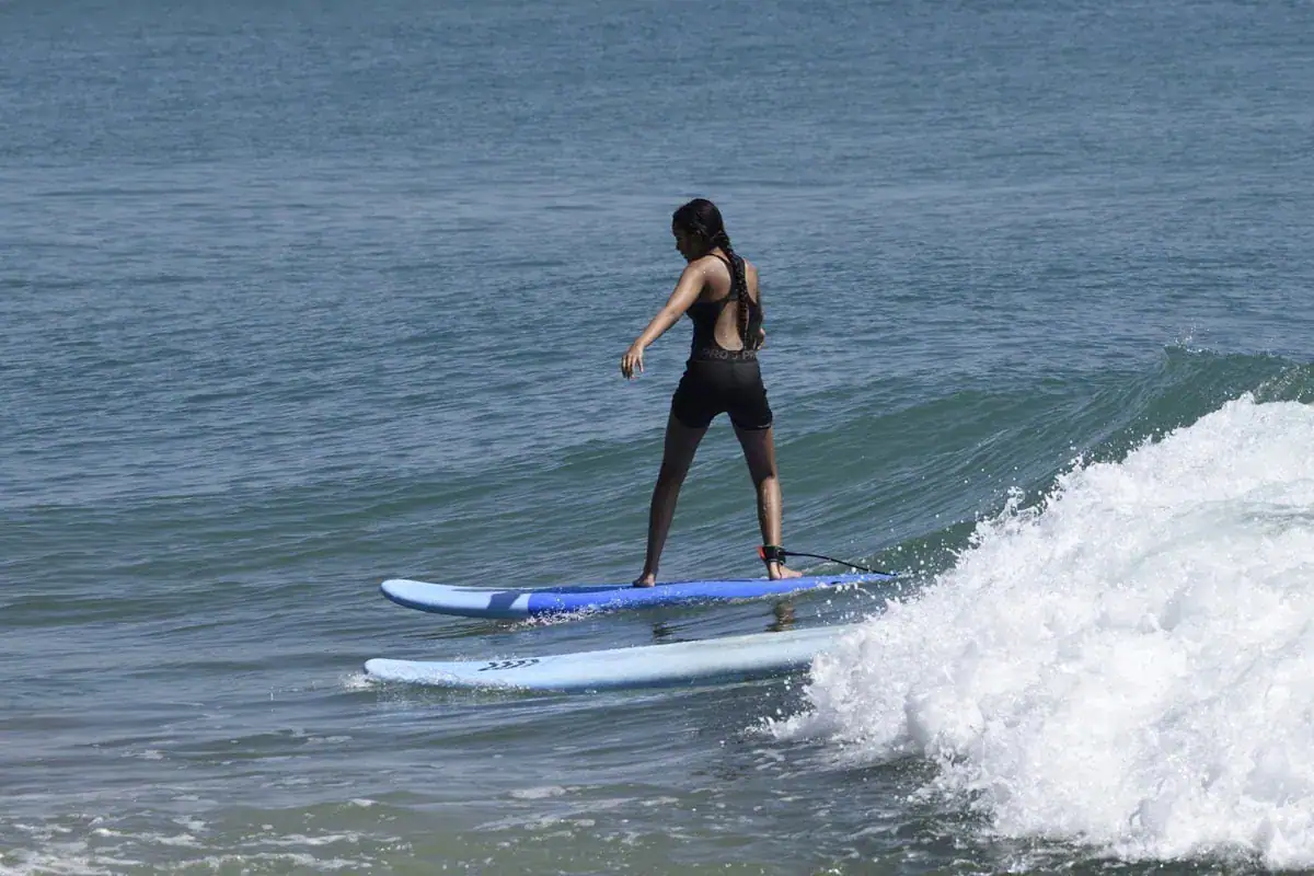 Surfing at Arugam Bay in Sri Lanka