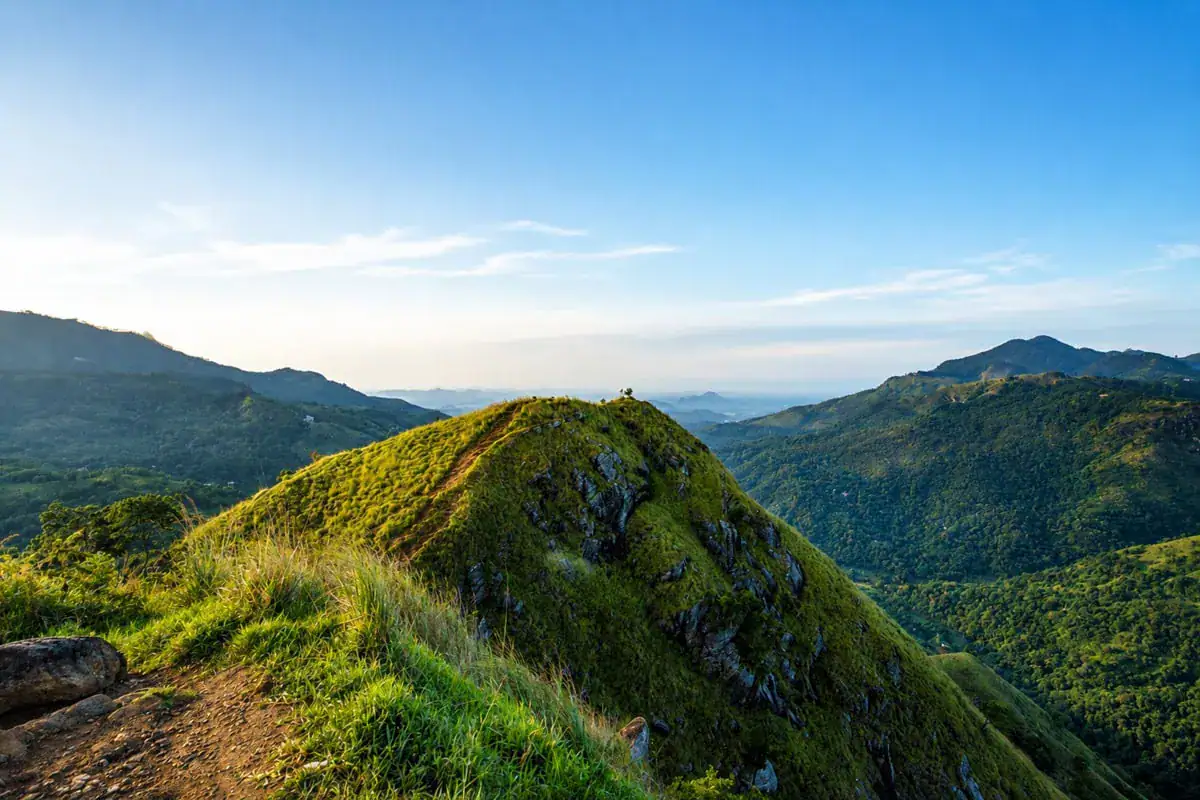 Scenic photography location in Sri Lanka
