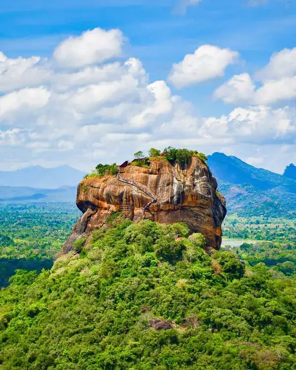 Sigiriya Rock Fortress in Sri Lanka