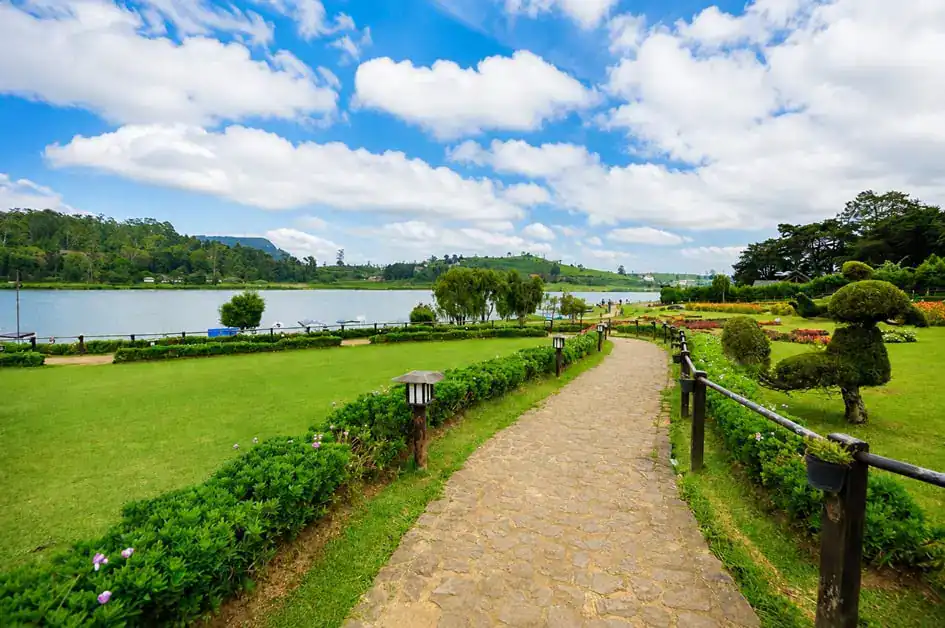 The Gregory Lake in Nuwara Eliya