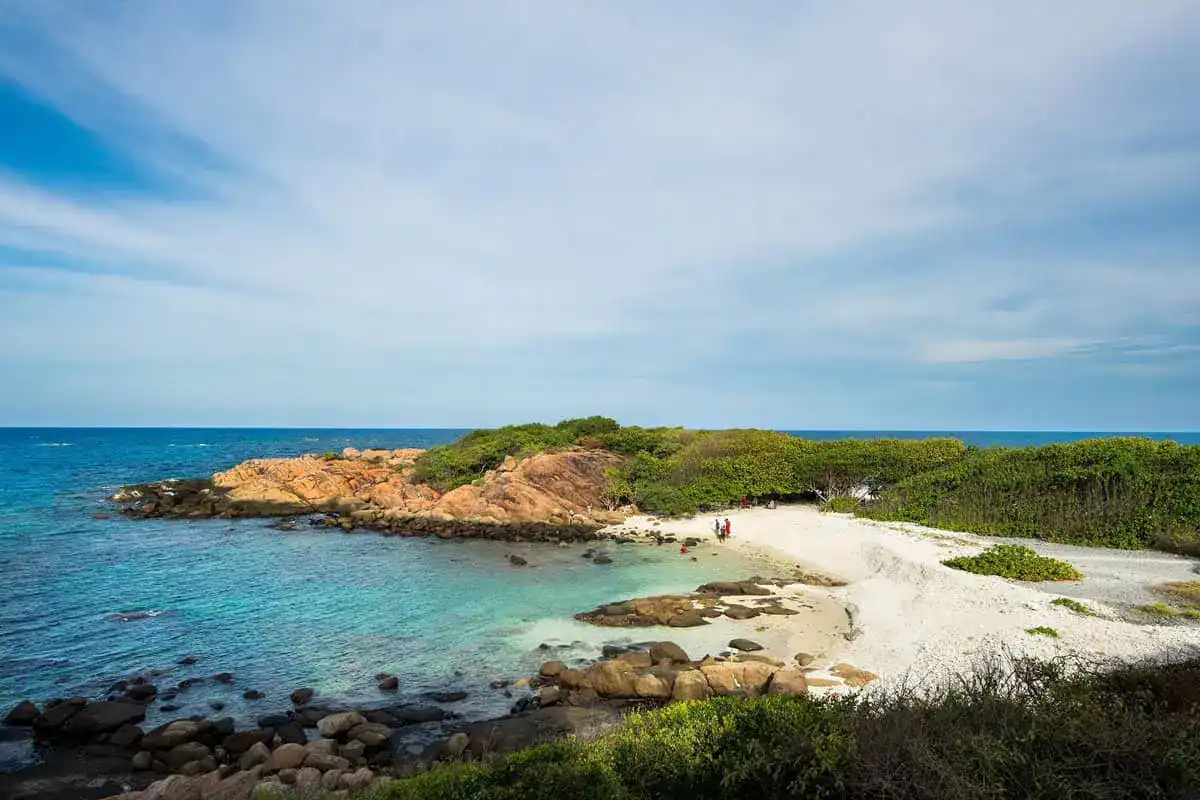 View of Pigeon Island near Trincomalee