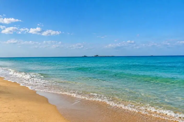 The View of Pigeon Island from Nilaveli Beach