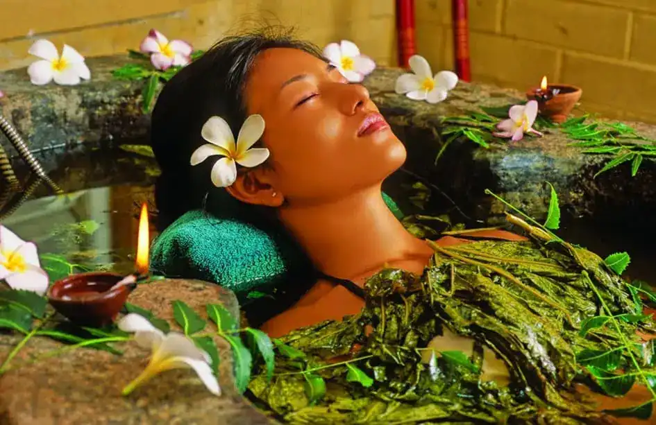 A different kind of herbal bath