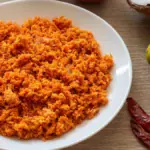 A plate of Pol Sambol